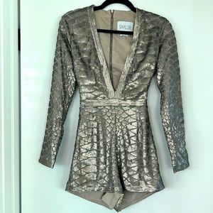 Beautiful sequins romper